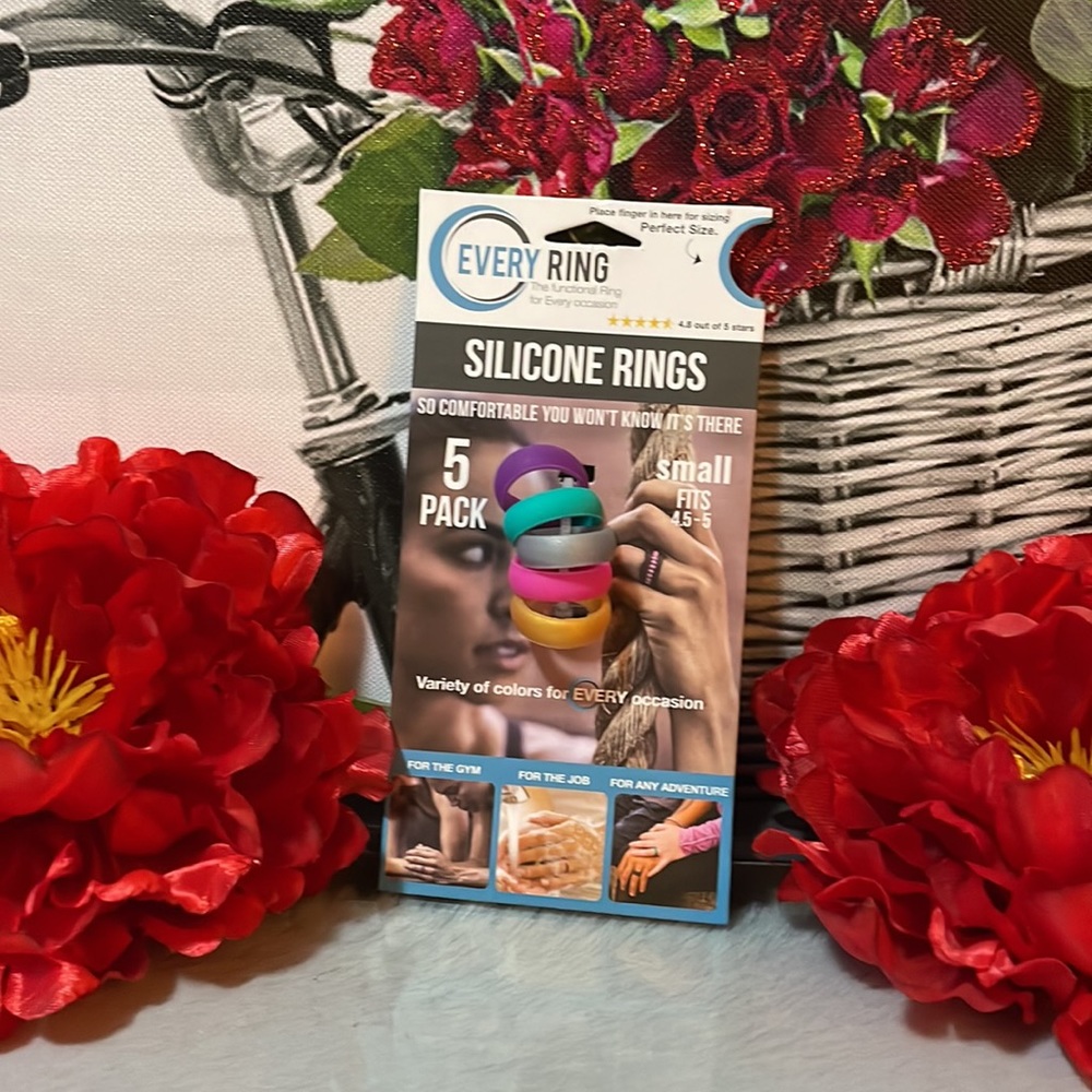 Silicone Rings (5 pcs) - Picture 3 of 15